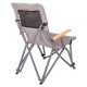 Крісло складане Bo-Camp Chelsea Grey (1204810) (DAS303258)