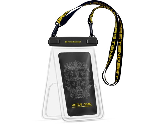 Чохол до мобільного телефона Armorstandart Waterproof Сapsule Double Pockets Black (ARM84415)