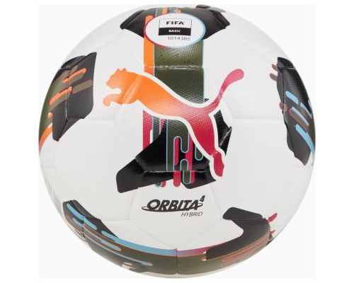 М'яч футбольний Puma Orbita 4 HYB (FIFA Basic) 084327-01 S4 білий 4 (4067981508860)