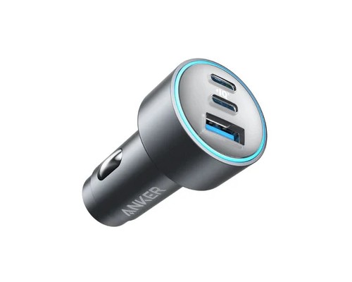 Зарядний пристрій Anker 325 PowerDrive USB-C PD67W + USB-A 22.5W Black (A2731HA1)