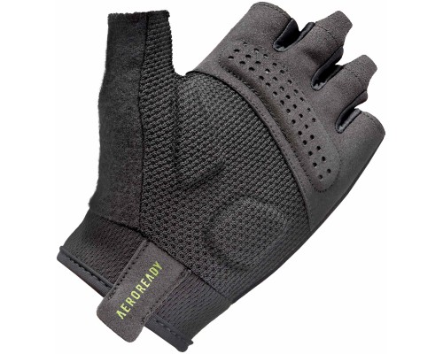 Рукавички для фітнесу Adidas Essential Training Gloves ADGB-15003GN чорний, зелений L (885652025973)