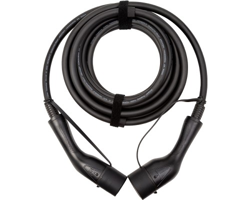 Зарядний кабель для електромобіля Duosida Type 2, 32A, 22kW, 3-фазний, 7м (EV200825)