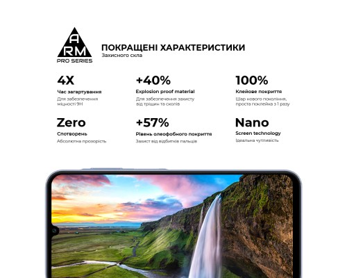 Скло захисне Armorstandart Pro Samsung A25 5G (A256) (ARM69582)