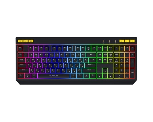 Клавіатура Hator Icefall USB Black (HTK402UA)