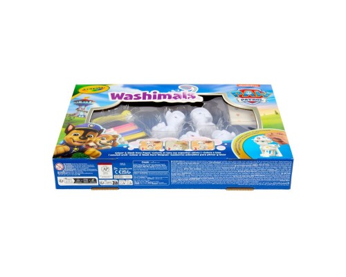 Набір для творчості Crayola Paw Patrol Washimals 4 тваринки та 6 фломастерів (74-0290)