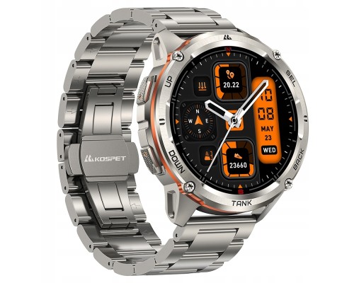 Смарт-годинник KOSPET Tank T3 ULTRA 2 SE SILVER (6974958251187)