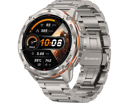 Смарт-годинник KOSPET Tank T3 ULTRA 2 SE SILVER (6974958251187)