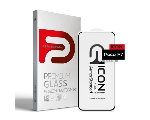 Скло захисне Armorstandart Icon Xiaomi Poco F7 (ARM86918)