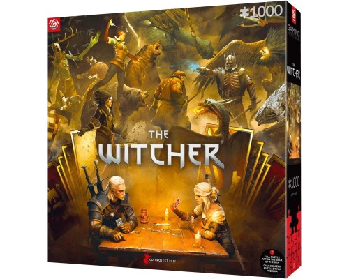 Пазл GoodLoot The Witcher Playing Gwent 1000 ел. (5908305249634)