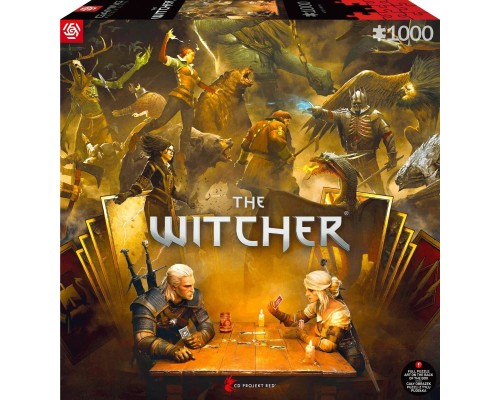 Пазл GoodLoot The Witcher Playing Gwent 1000 ел. (5908305249634)