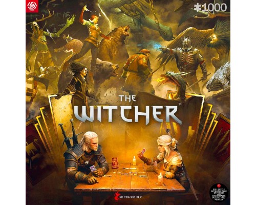 Пазл GoodLoot The Witcher Playing Gwent 1000 ел. (5908305249634)