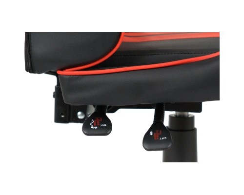 Крісло ігрове Аклас Стрік Light ANF Червоний (PU-чорний/червоний) (00160344)