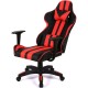 Крісло ігрове Аклас Стрік Light ANF Червоний (PU-чорний/червоний) (00160344)