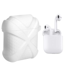 Чохол для навушників X-HuWei для Apple AirPods IPH1438 White (702340)