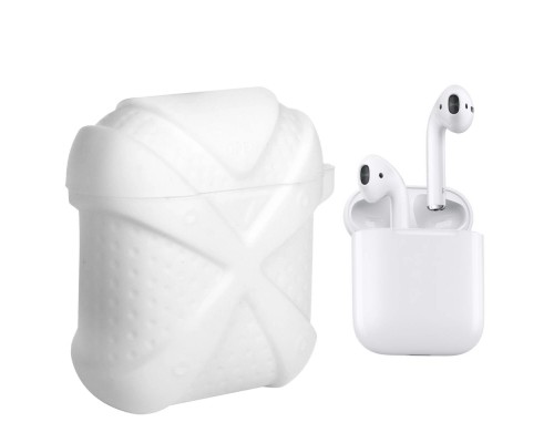 Чохол для навушників X-HuWei для Apple AirPods IPH1438 White (702340)