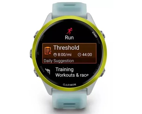 Смарт-годинник Garmin Forerunner 570 - 47MM, Whitestone/Amp Yellow, GPS (010-02971-01)