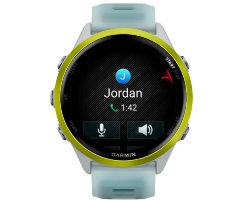 Смарт-годинник Garmin Forerunner 570 - 47MM, Whitestone/Amp Yellow, GPS (010-02971-01)