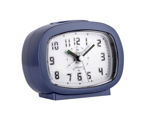 Настільний годинник Lowell будильник, синій (JA7105A)