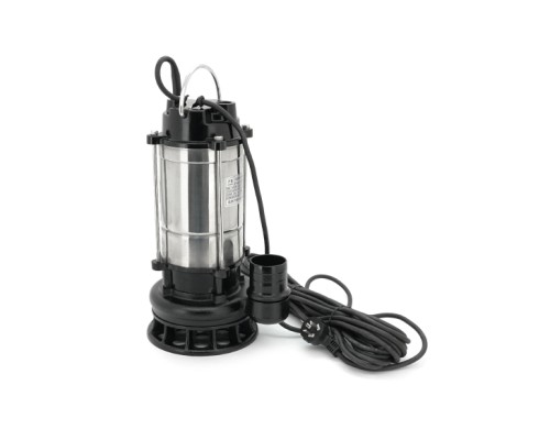 Заглибний насос Voltronic 1100W, 220V, до 8 м³/год, підйом до 12 м, 50мм, INOX, 415х200х245 мм, 9,550 кг. + перехідник (YT-P-1100-12)