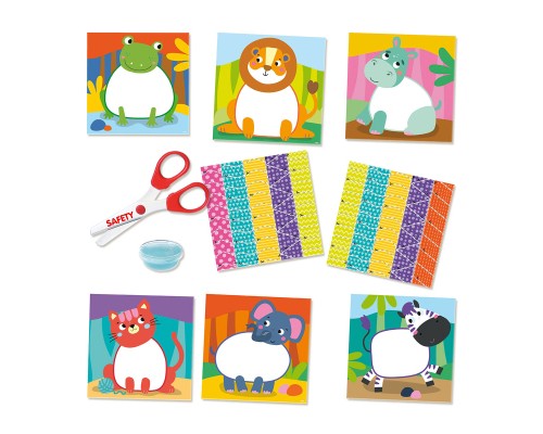 Набір для творчості Ses Creative Montessori Вирізай з тваринками (14061S)