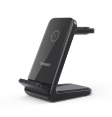 Зарядний пристрій Choetech Wireless 3-in-1 15W black (T608-F)