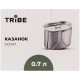 Котел туристичний Tribe Scout 0,7 л сталевий (T-FH-0011-metal)