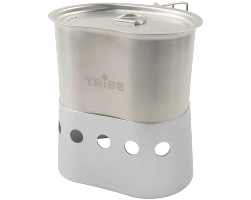 Котел туристичний Tribe Scout 0,7 л сталевий (T-FH-0011-metal)