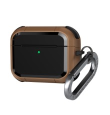 Чохол для навушників Armorstandart Panzer для Apple Airpods Pro 3 Brown (ARM88287)