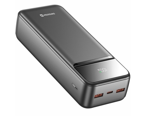 Батарея універсальна SWISSTEN 30000mAh POWER LINE II 22.5W PD QC Black (8595217490635)