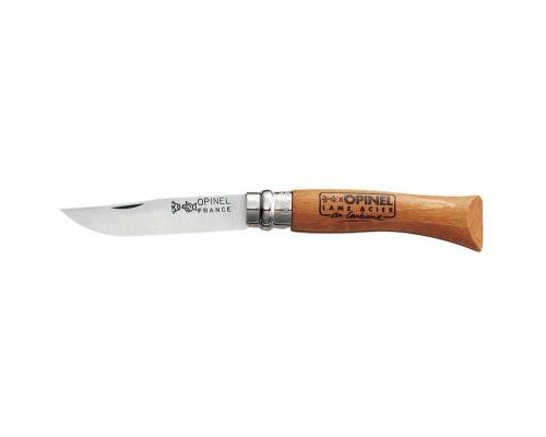 Ніж Opinel №7 Carbone VRN, без упаковки (113070)