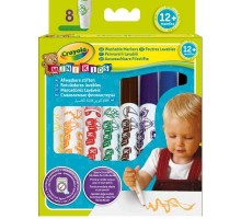 Набір для творчості Crayola 8 легко смываемых широких фломастеров (8324)