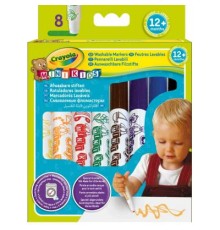 Набір для творчості Crayola 8 легко смываемых широких фломастеров (8324)