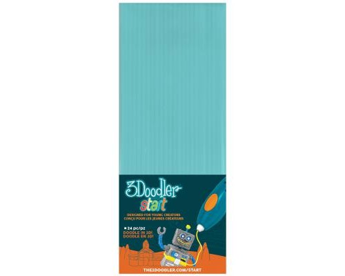 Стрижень для 3D-ручки 3Doodler Start Голубые 24 шт (3DS-ECO05-BLUE-24)