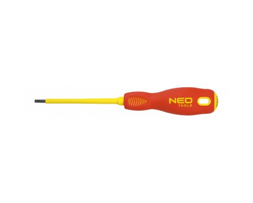 Викрутка Neo Tools шліцева 3.0 x 100 мм, (1000 В), CrMo (04-052)