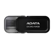 USB флеш накопичувач ADATA 64GB UV240 Black USB 2.0 (AUV240-64G-RBK) 