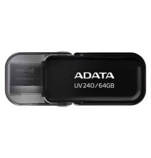 USB флеш накопичувач ADATA 64GB UV240 Black USB 2.0 (AUV240-64G-RBK)