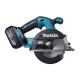 Дискова пила Makita по металлу LXT, 4Аг х 2шт, Makpac, 150мм (DCS551RMJ)