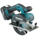 Дискова пила Makita по металлу LXT, 4Аг х 2шт, Makpac, 150мм (DCS551RMJ)