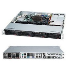 Серверна платформа Supermicro CSE-813MFTQC-R407CB