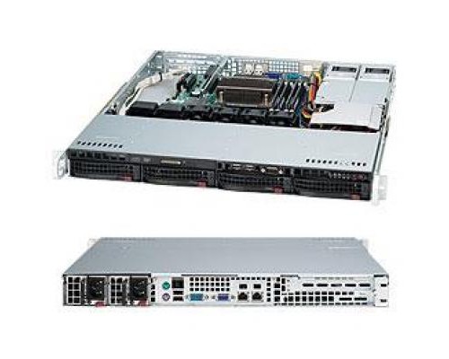 Серверна платформа Supermicro CSE-813MFTQC-R407CB