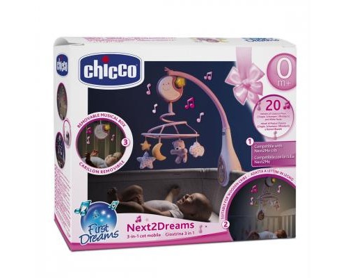 Мобіле Chicco NEXT2DREAMS рожевий (07627.10)