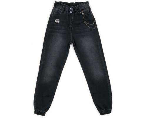 Джинси дитячі Breeze з високою талією (9240-134G-gray)