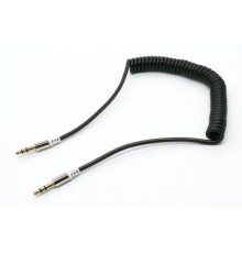 Кабель мультимедійний Dengos AUDIO-PLS-PRUZH-BLACK