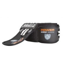 Бинт для спорту Power System Wrist Wraps PS-3500 Grey/Black (PS-3500_Grey-Black)