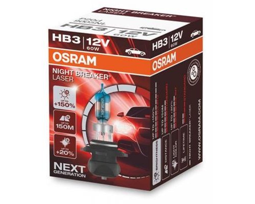 Автолампа Osram Автолампа галогенова 60W (OS 9005NL)