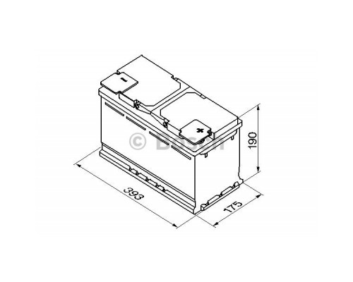 Акумулятор автомобільний Bosch 110А (0 092 S50 150)
