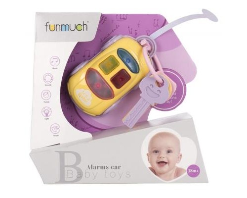 Розвиваюча іграшка Funmuch Ключики з машинкою зі світловими ефектами (FM777-13)