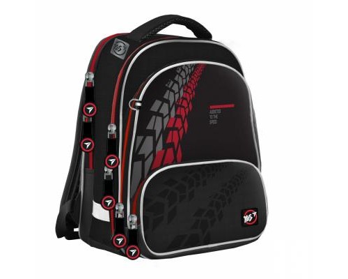 Рюкзак шкільний Yes S-30 Juno Ultra Tire tread чорний (555481)