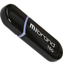 USB флеш накопичувач Mibrand 16GB Panther Black USB 2.0 (MI2.0/PA16P2B)