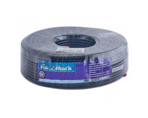 Кабель телевізійний FinMark RG-660, CU, 100м, black (F660BVcu_100_black)